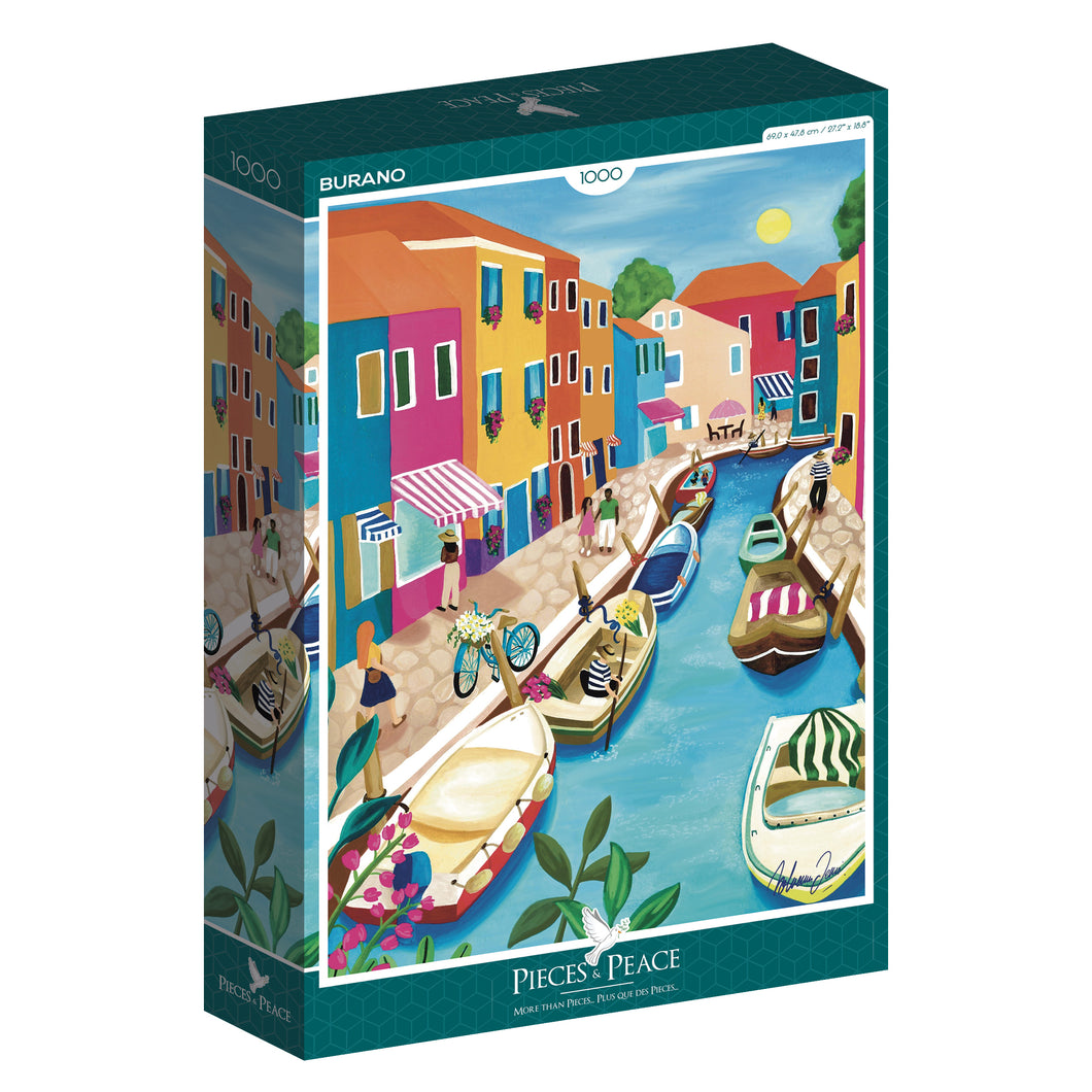 Puzzle Burano 1000 pièces