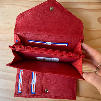 Portefeuille rouge