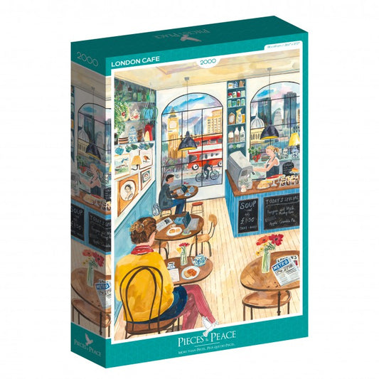 Puzzle London café 2000 pièces