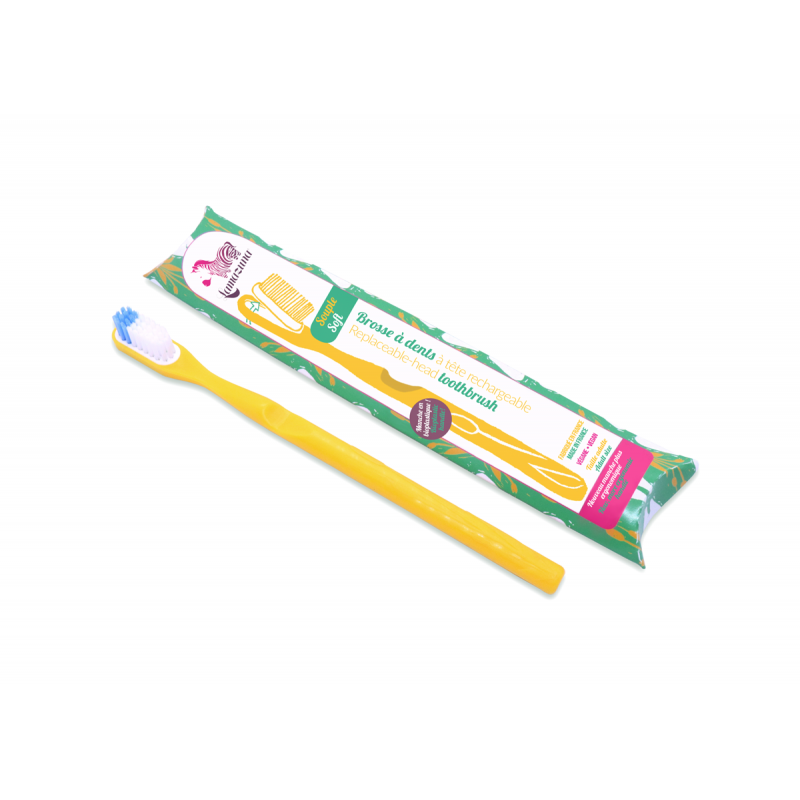 Brosse à dents écologique à tête rechargeable (coloris au choix) - Do you speak français ?