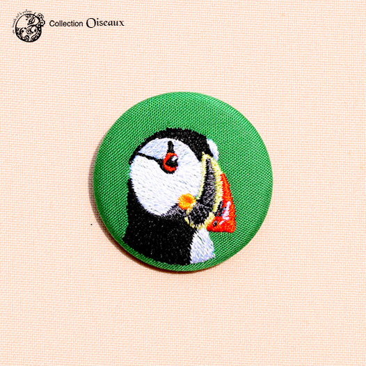 Broche petit format Macareux moine - Do you speak français ?