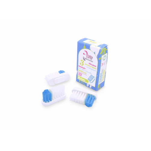 Recharge 3 têtes de brosses à dents médium - Do you speak français ?