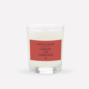 Bougie Cabernet - Cuir - Champignons - Do you speak français ?