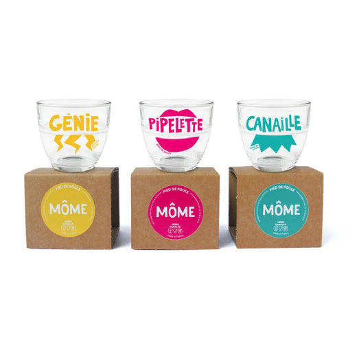 Verres Duralex "Môme" série 1 - Do you speak français ?