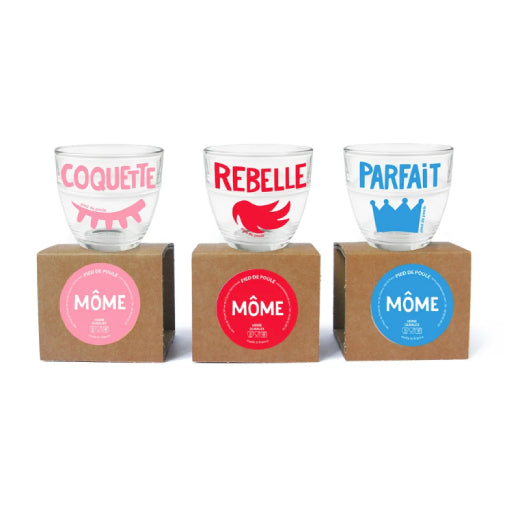 Verres Duralex "Môme" série 2 - Do you speak français ?